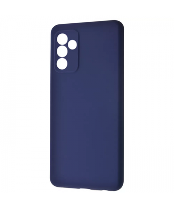 Чехол Silicone Lakshmi A Full Camera для Samsung Galaxy M52 Синий / Midnight Blue 63138