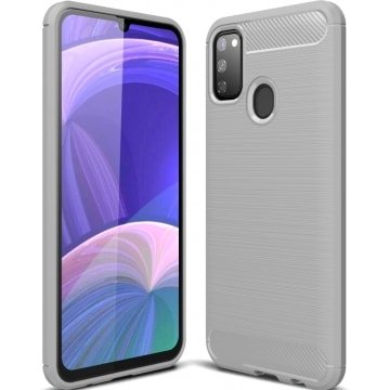 Чехол Slim для Samsung Galaxy M30s / M21 Серый 38434