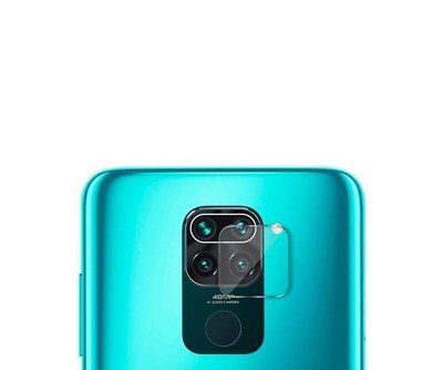 Защитное стекло на камеру для Xiaomi Redmi Note 9 / Redmi 10X Прозрачное 48046