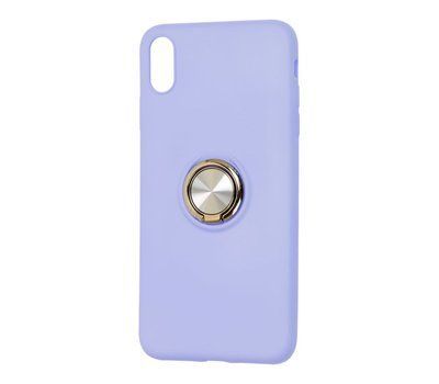 Чехол Summer Magnet Color Ring для Iphone X / XS Светло-голубой 35279