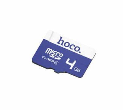 Карта памяти Hoco MicroSD 4GB Class 6 Blue 37848