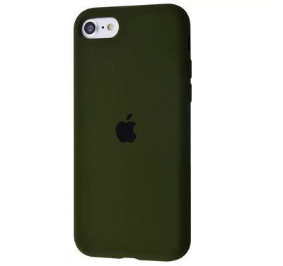Чехол Silicone Case 360 для Iphone 7 / 8 / SE 2020 Army green 57259
