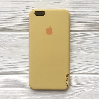 Чохол Silicone Case для Iphone 6 Plus / 6s Plus Light Yellow 30688