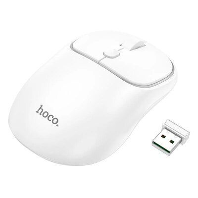 Мышь беспроводная Hoco GM25 Space White 83754