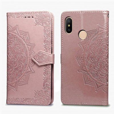 Чехол-книжка Art Case для Xiaomi Redmi Note 6 Pro Розовый 33182