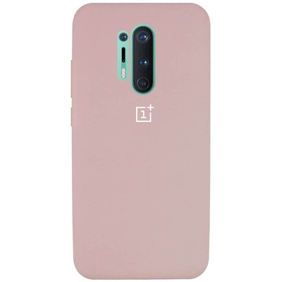 Чохол Silicone Cover для OnePlus 8 Pro Рожевий / Pink Sand 42280