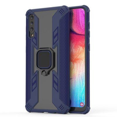 Протиударний чохол Combo Magnet Ring для Samsung Galaxy A50/A30s Синій 37538