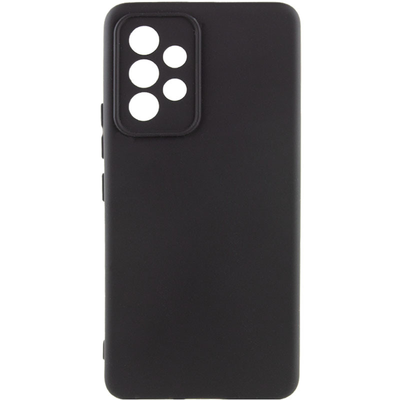 Чехол Silicone Lakshmi A Full Camera для Samsung Galaxy A32 Черный / Black 66464
