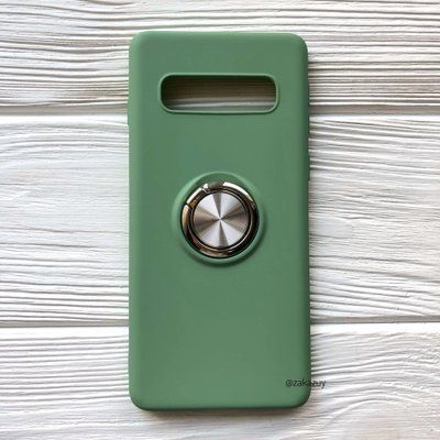 Чехол Summer Magnet Color Ring для Samsung G973 Galaxy S10 Салатовый 34014