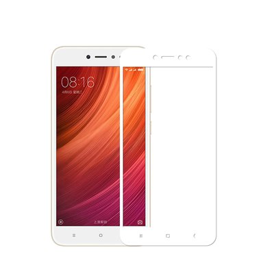 Захисне скло Full Cover для Xiaomi Redmi Note 5A / Note 5A Prime White 5186