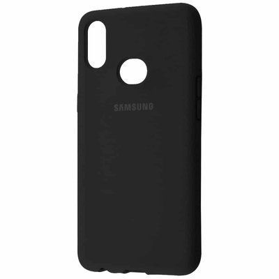 Чохол Silicone Cover для Samsung Galaxy A10s 2019 A107 Чорний / Black 39138