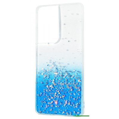 Чехол WAVE Confetti Case для Samsung Galaxy S21 Ultra White / blue 54481