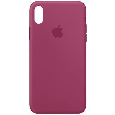 Чохол Silicone Case 360 для Iphone X / XS Малиновий / Pomegranate 53302