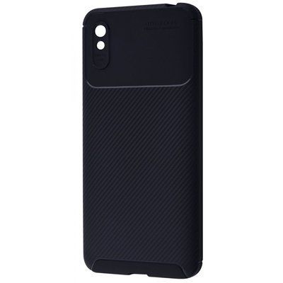 Чехол Kaisy Сarbon для Xiaomi Redmi 9A Black 38729