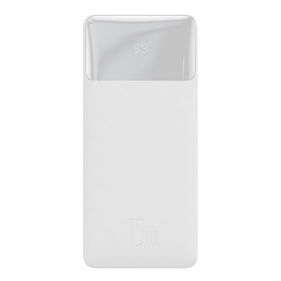 Внешний аккумулятор Baseus Bipow Digital Display 15W 20000mAh White 59578