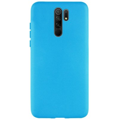 Чехол Matte для Xiaomi Redmi 9 Голубой 52020