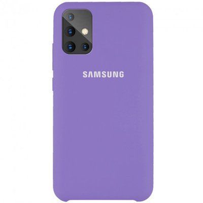 Чехол Silicone Case для Samsung Galaxy A71 Сиреневый / Eligan Purple 57925