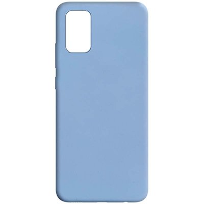 Чохол Matte для Samsung Galaxy A02s / M02s Блакитний / Lilac Blue 53862