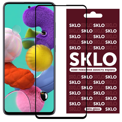 Захисне скло Premium SKLO для Samsung Galaxy A36 / A37 / A56 / S24FE / S25FE Black