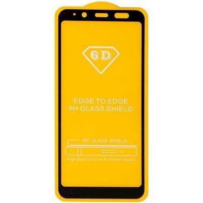 Защитное стекло 6D Full для Samsung Galaxy J6 2018 J600 Black 43068