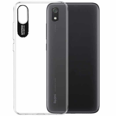 Чехол Stez clear flash для Xiaomi Redmi 7A Прозрачный / Черный 39511