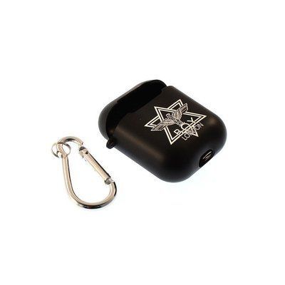 Чехол Matte Protective с карабином для Apple Airpods Boy London Black 32964