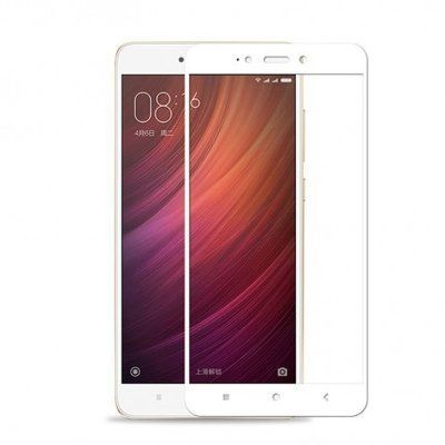 Захисне скло Full Cover для Xiaomi Redmi Note 4x / Note 4 Snapdragon White 30914
