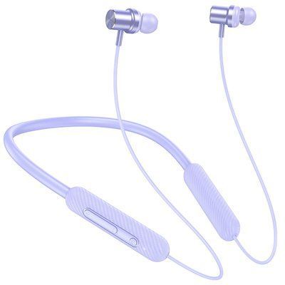 Навушники Bluetooth Hoco ES70 Armour Neck-Mounted Purple 83553