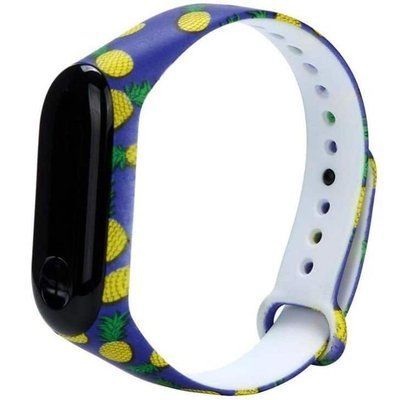Ремінець Silicone для Xiaomi Mi Band 3/4 Pineapple 38727