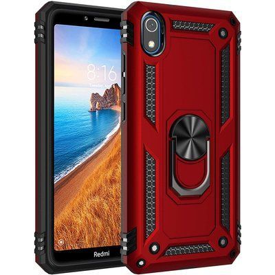 Протиударний чохол Serg Magnet Ring для Xiaomi Redmi 7A Червоний 39461
