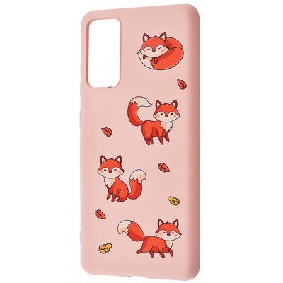 Чехол WAVE Fancy для Xiaomi Mi 10T / Mi 10T Pro Fox / Pink sand 52477
