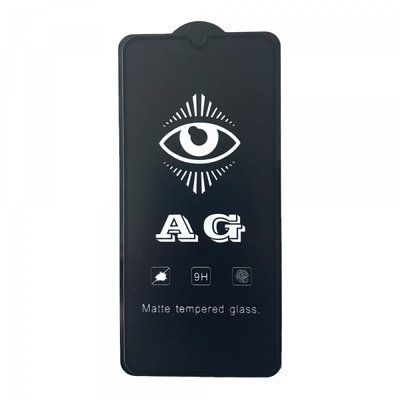 Защитное стекло STEZ Matte Perfect AG для Samsung Galaxy A20 / A30 / A30s / A50 / M30s / M31 / M21 Black 57519