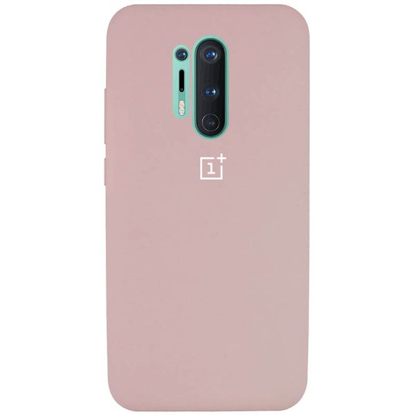 Чехол Silicone Cover для OnePlus 8 Pro Розовый / Pink Sand 42280