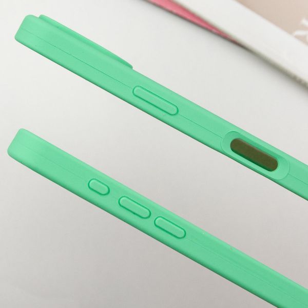 Чехол Silicone Case для Iphone 16 Зеленый / Spearmint