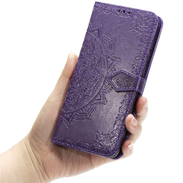 Чехол-книжка Art Case для ZTE Blade A7s 2020 Фиолетовый 53697