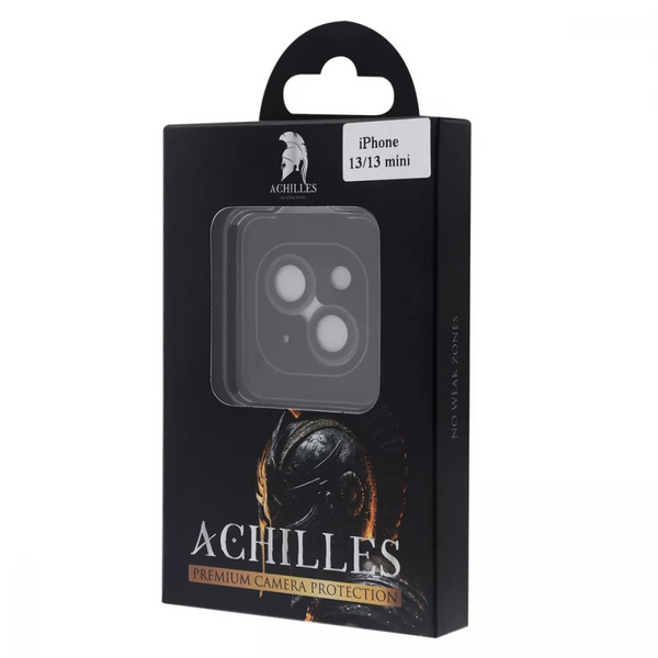Защитное стекло ACHILLES на камеру для Iphone 13 / 13 Mini Silver 70354