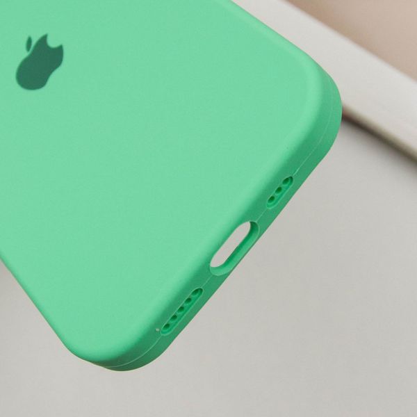 Чехол Silicone Case для Iphone 16 Зеленый / Spearmint