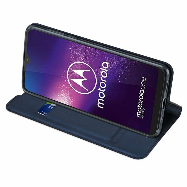 Чехол-книжка Dux Ducis для Motorola Moto G8 Plus Синий 56671