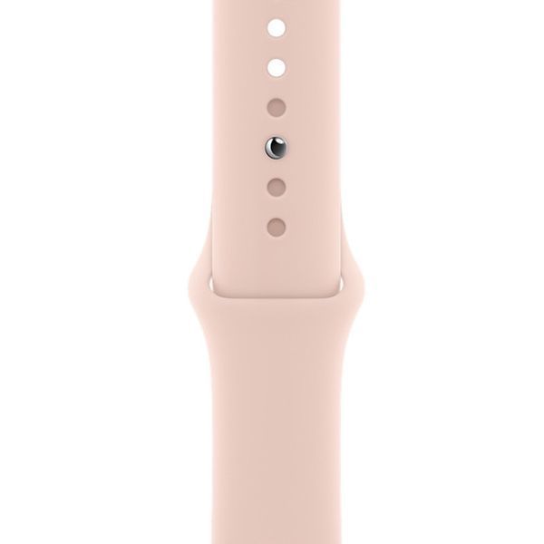 Ремешок Silicone для Apple Watch 38/40/SE 40/41 mm Розовый / Pink Sand 60823