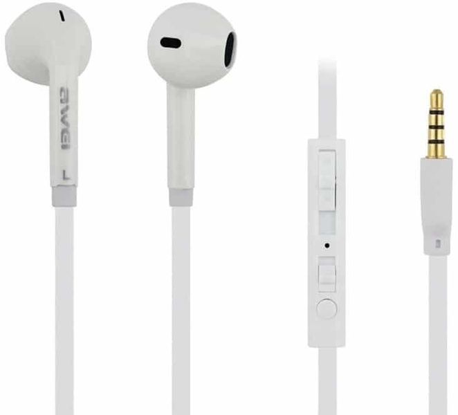 Наушники Awei ES15Hi White 37676