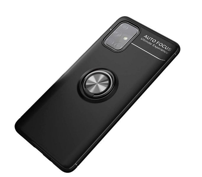 Чехол Din Color Magnet Ring для Samsung Galaxy A52 / A52s Черный 54834