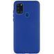 Чехол Matte для Samsung Galaxy A21s Синий 47845