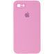 Чохол Silicone Case Square для Iphone 7 / 8 / SE 2020 Рожевий / Light pink 57006 1