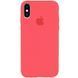 Чехол Silicone Case 360 для Iphone X / XS Арбузный / Watermelon red 53232