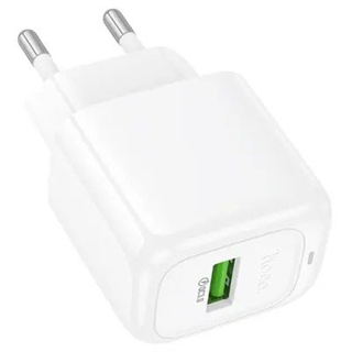Мережевий зарядний пристрій HOCO CS52A QC3.0 1USB 18W+кабель USB to Type-C White 88346