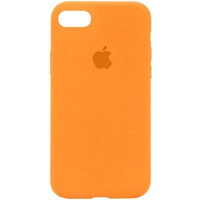 Чохол Silicone Case 360 для Iphone 7 / 8 / SE 2020 Помаранчевий / Papaya 53176
