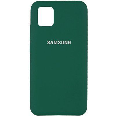 Чехол Silicone Cover для Samsung Galaxy Note 10 Lite Зеленый / Pine Needle 54793
