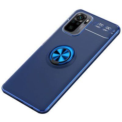 Чехол Din Color Magnet Ring для Xiaomi Redmi Note 10 / Note 10s / Poco M5s Синий 54843