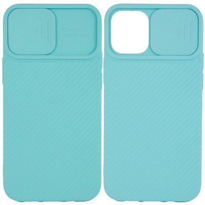 Чохол Camsh Square для камери для Iphone 12 / 12 Pro Бірюзовий 57015