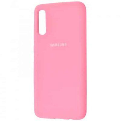 Чохол Silicone Cover для Samsung Galaxy A50/A30s Light pink 38374